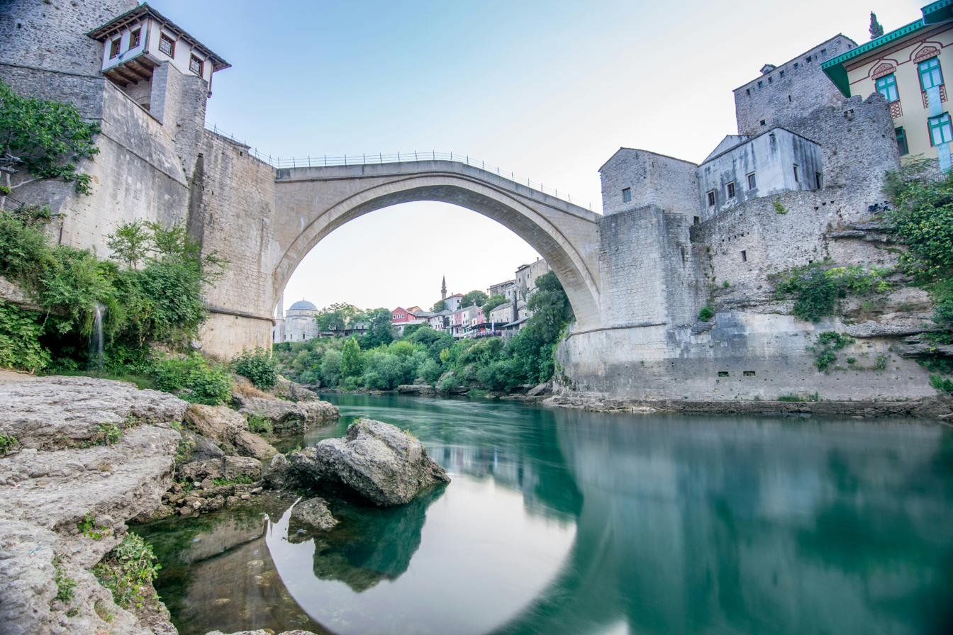 Mostar'da Stari Most köprüsü